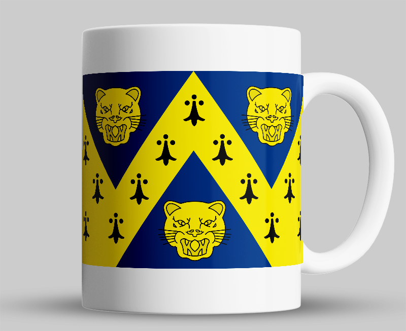 Shropshire County Flag Mug